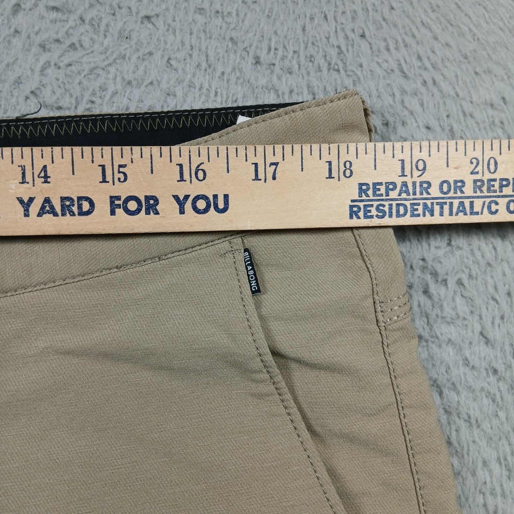Billabong A/Div‎ Adventure Division Hybrid Shorts Mens 36 Khaki Tan Stretch - Picture 11 of 13